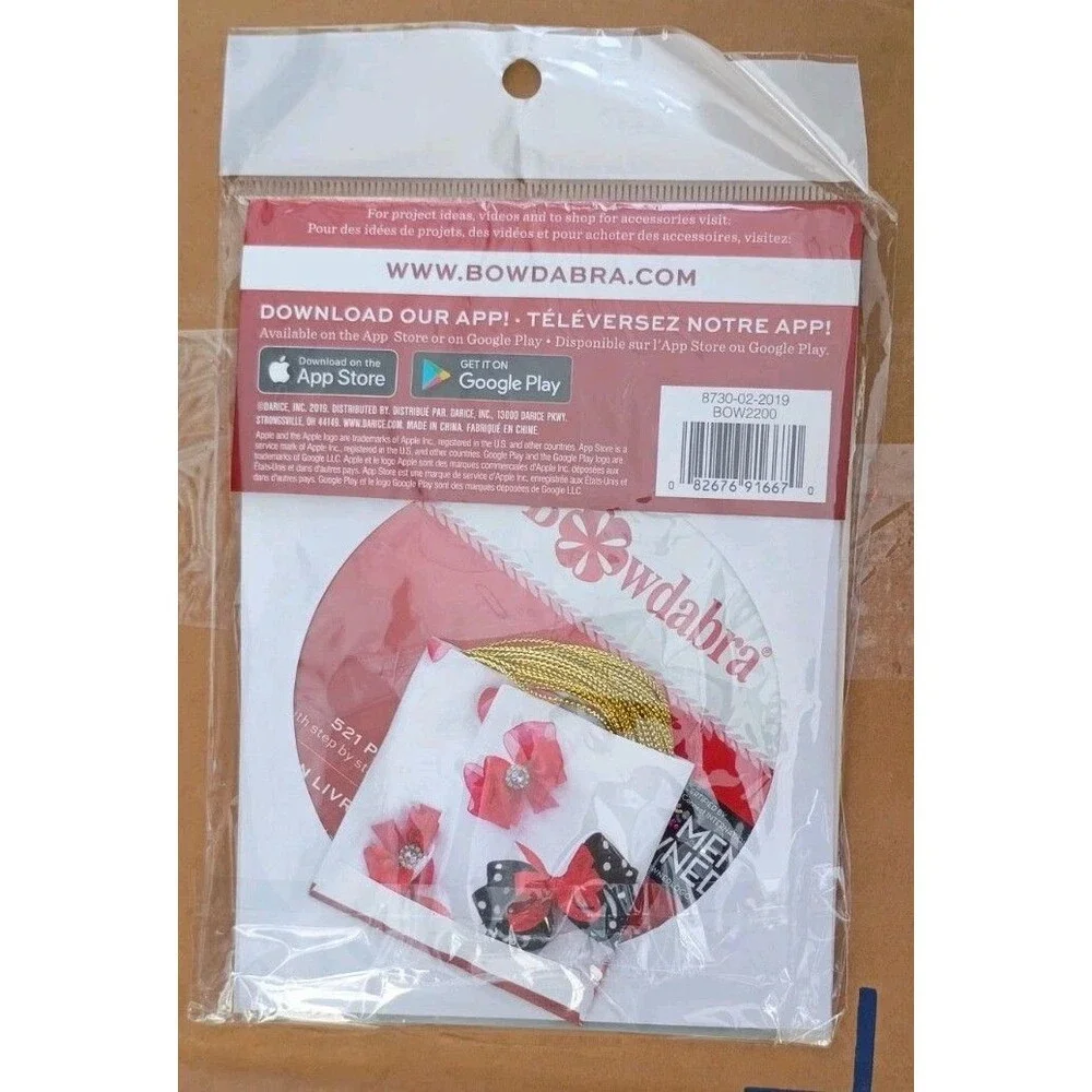 NEW Old Stock Mini Bowdabra Measuring Tool w/10yd Bow Wire + DVD E-Book